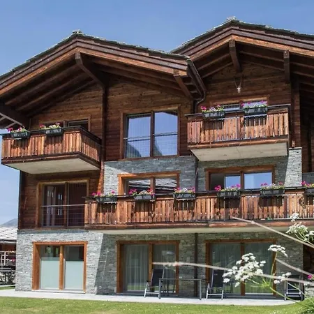 Apartmán Ferienwohnung Monte Rosa Skiinskiout *